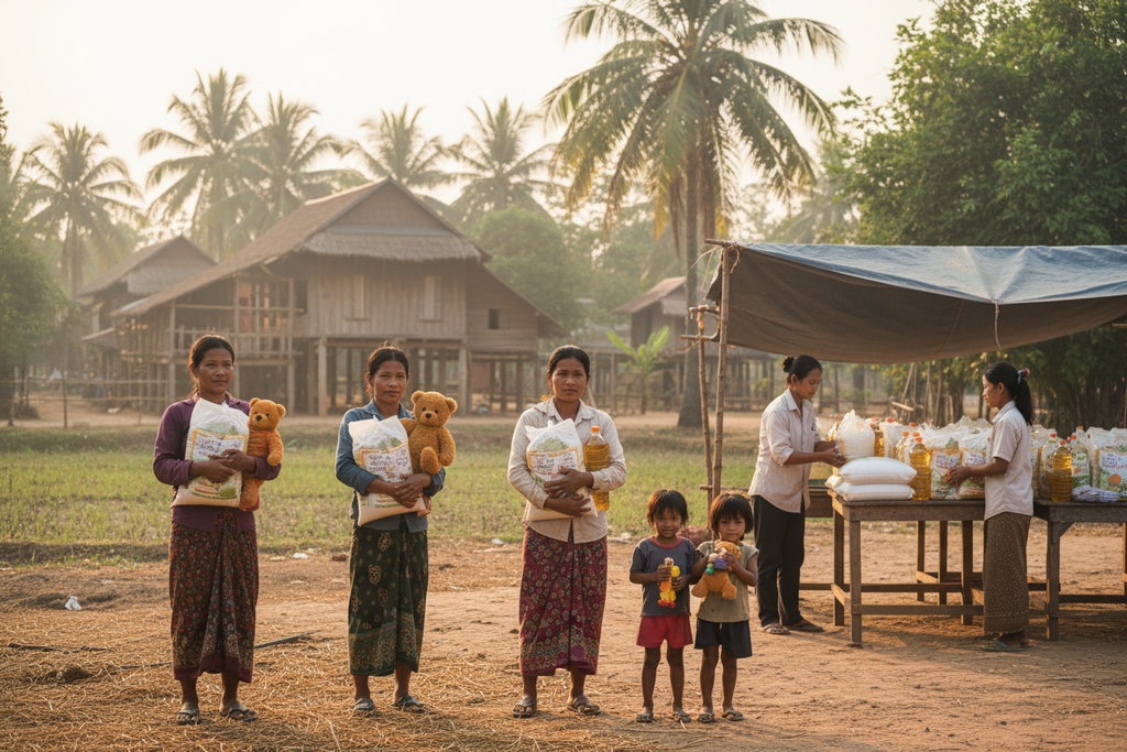 Emergency Food Relief - Fighting Hunger in Cambodia
