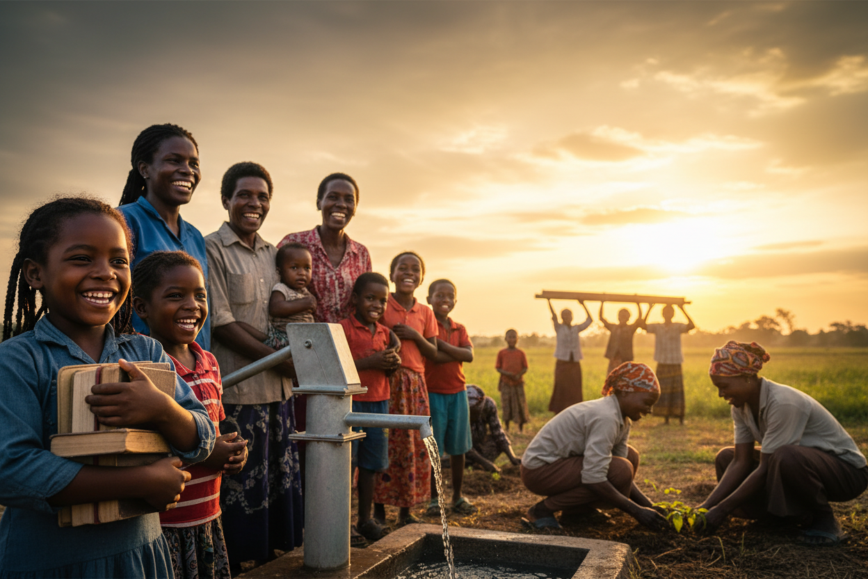 GivingDonate Hero Banner - Community Impact and Hope