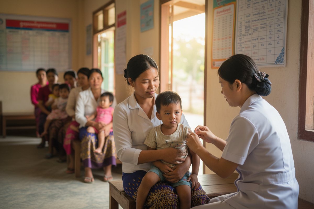 Healthcare for Mothers & Children - Cambodia & Lao PDR